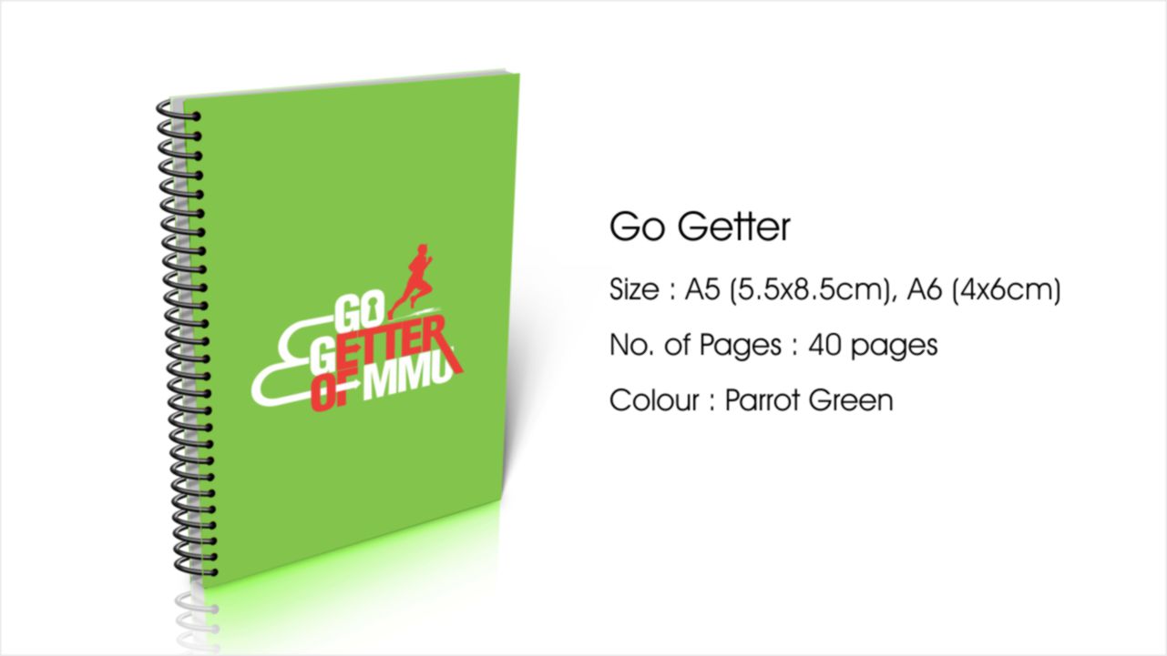 Go Getter Of MMU A6 Size Diary