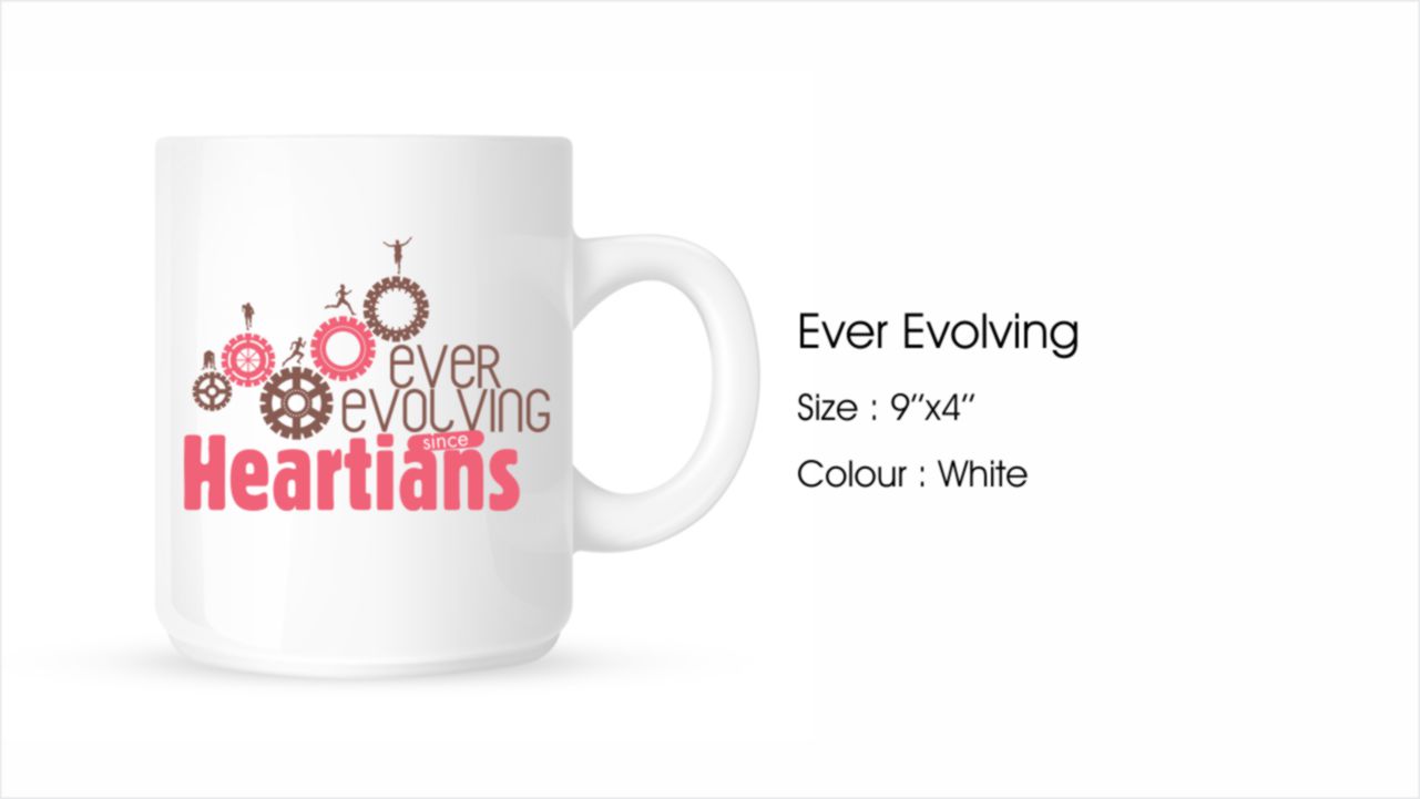 Ever Evolving Since Heartians Mug