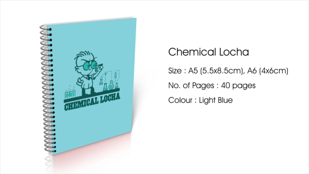 Chemical Locha A6 Size Diary