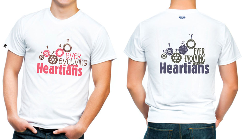 Ever Evolving Heartians T- Shirt